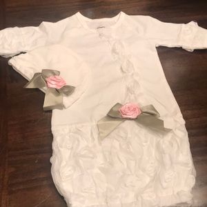 Fancy Newborn Sleeping Gown!